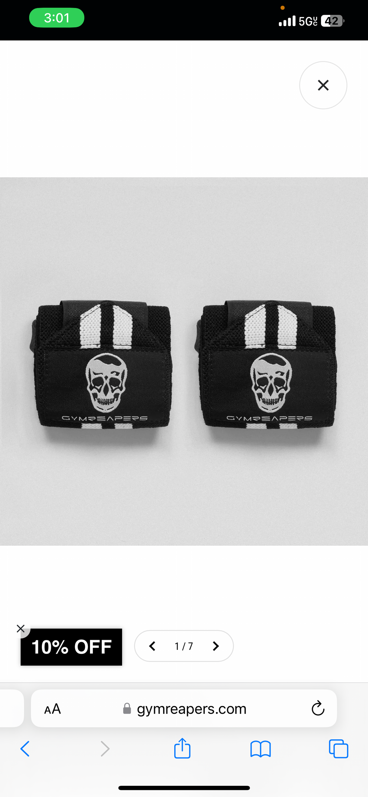 GymReapers Wrist Wraps