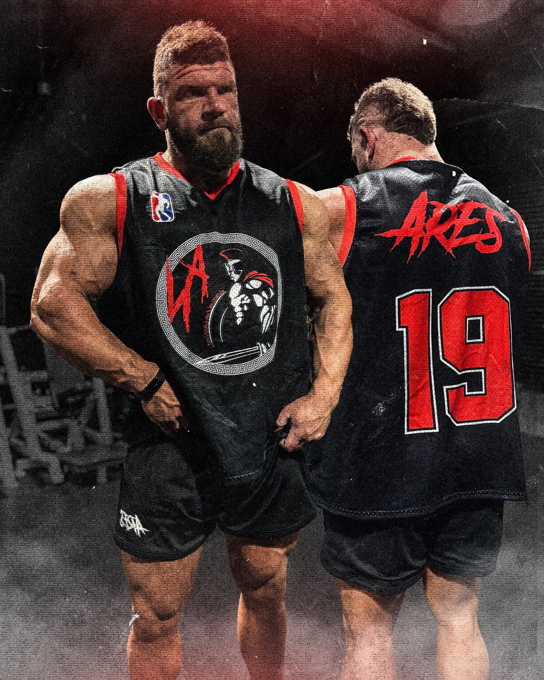 Ares Black Basketball Jersey