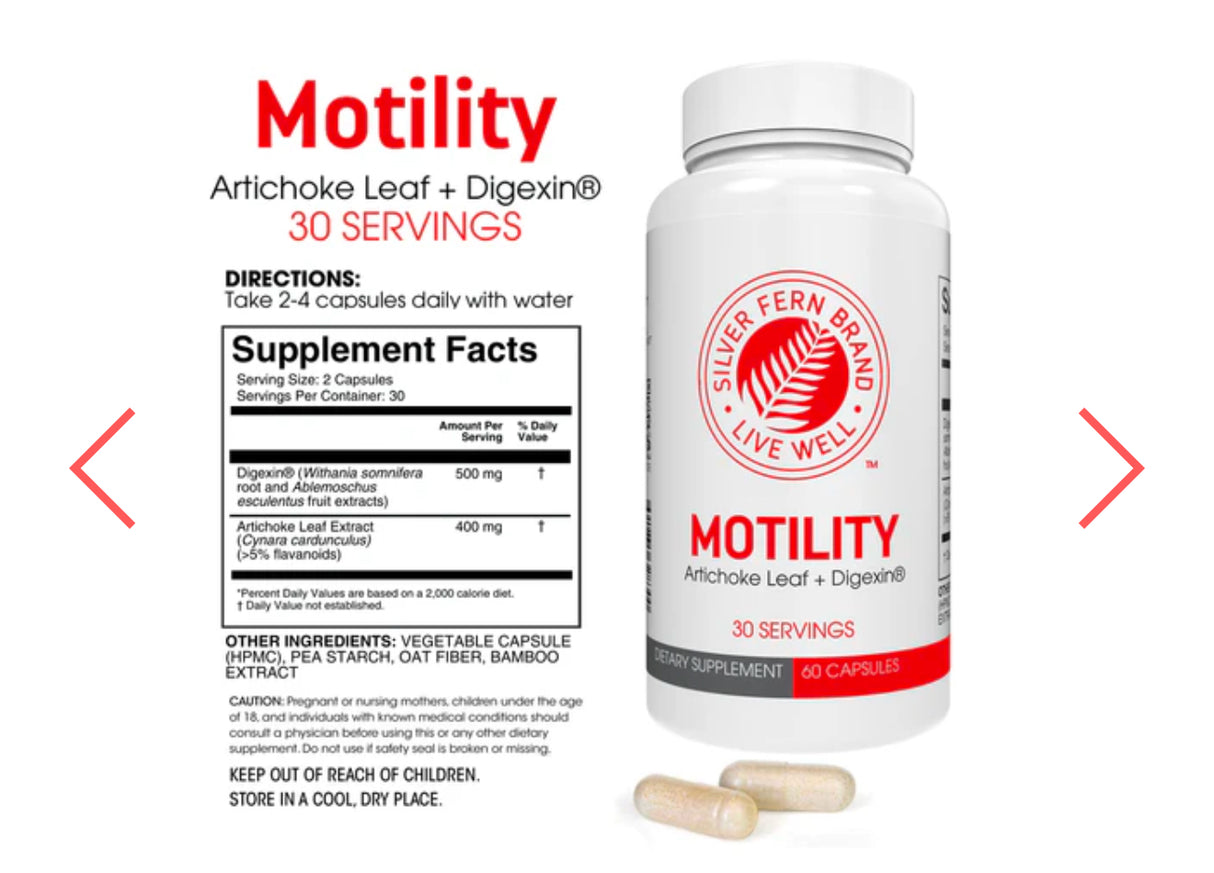 Motility Silver Fern Brand