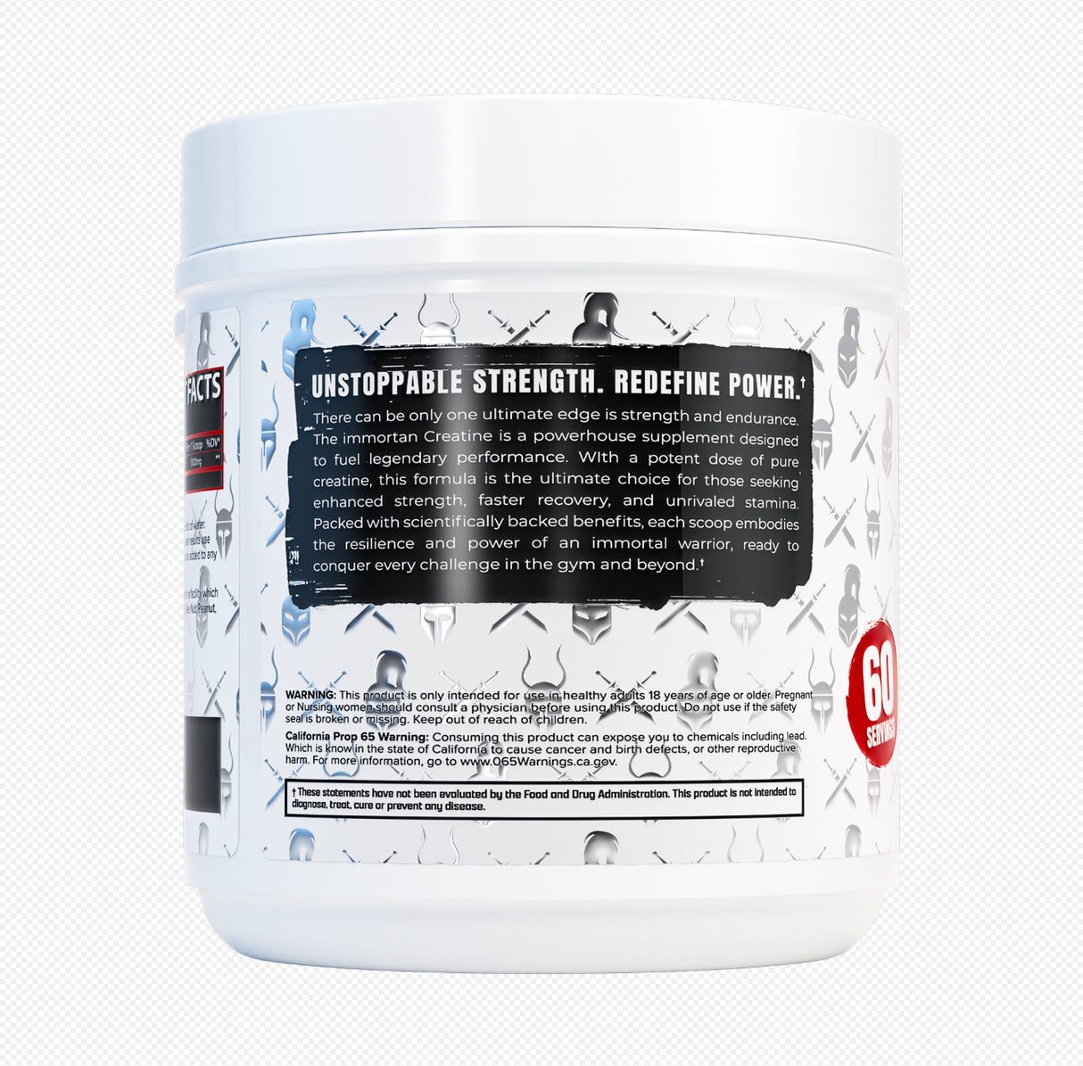 Immortal Creatine Monohydrate
