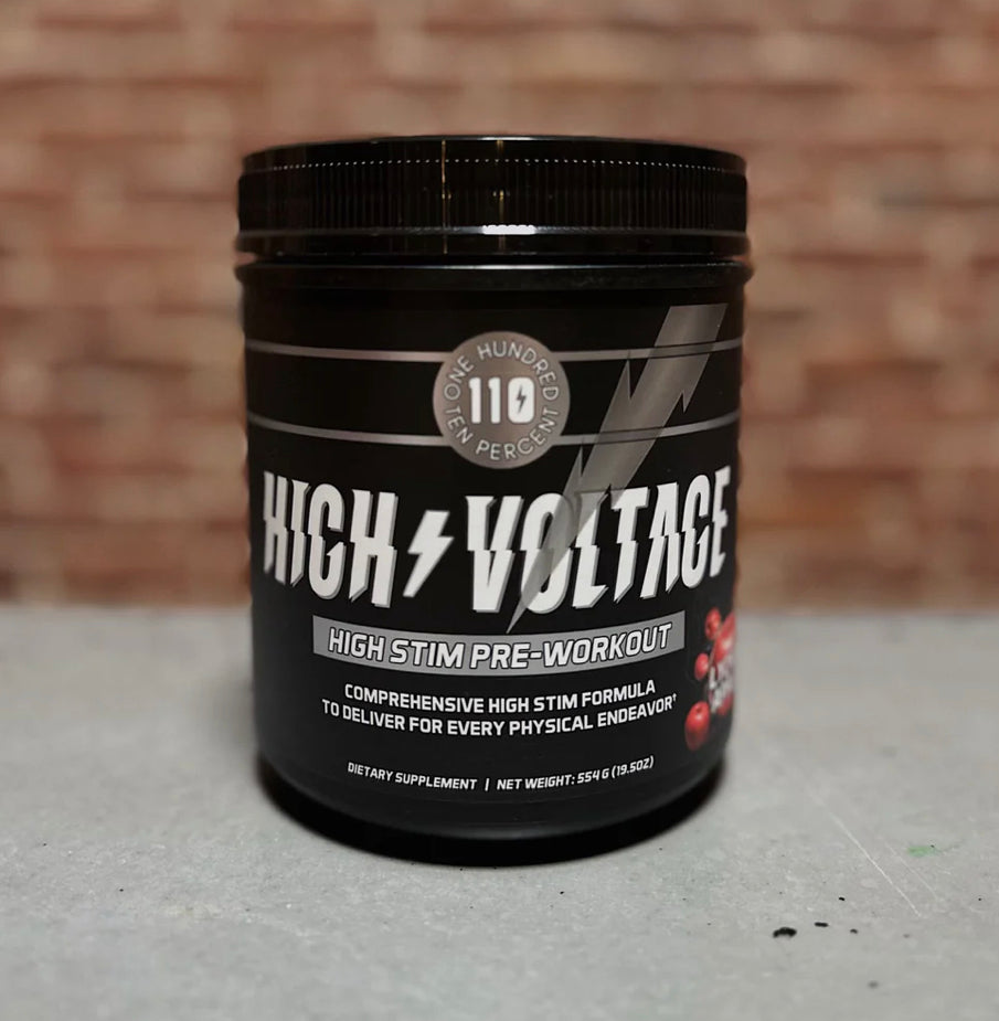 110% High Voltage High Stim Preworkout