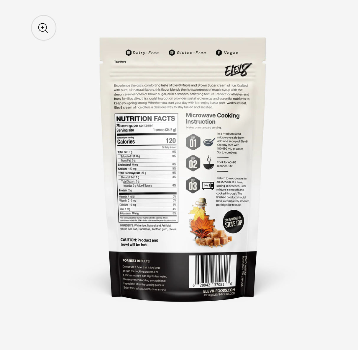 Elev8 Maple Brown Sugar