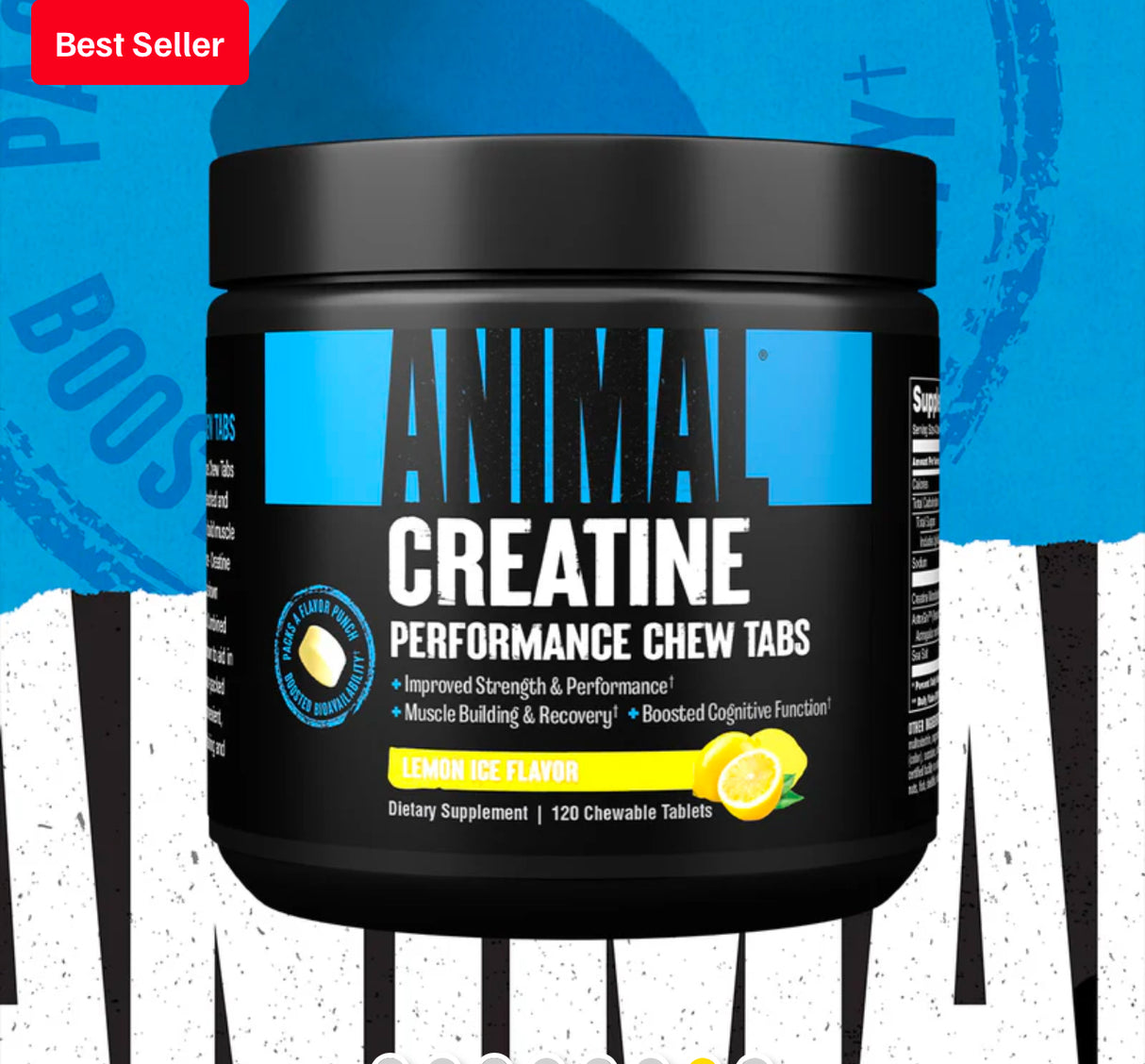 Animal Creatine Chew Tabs