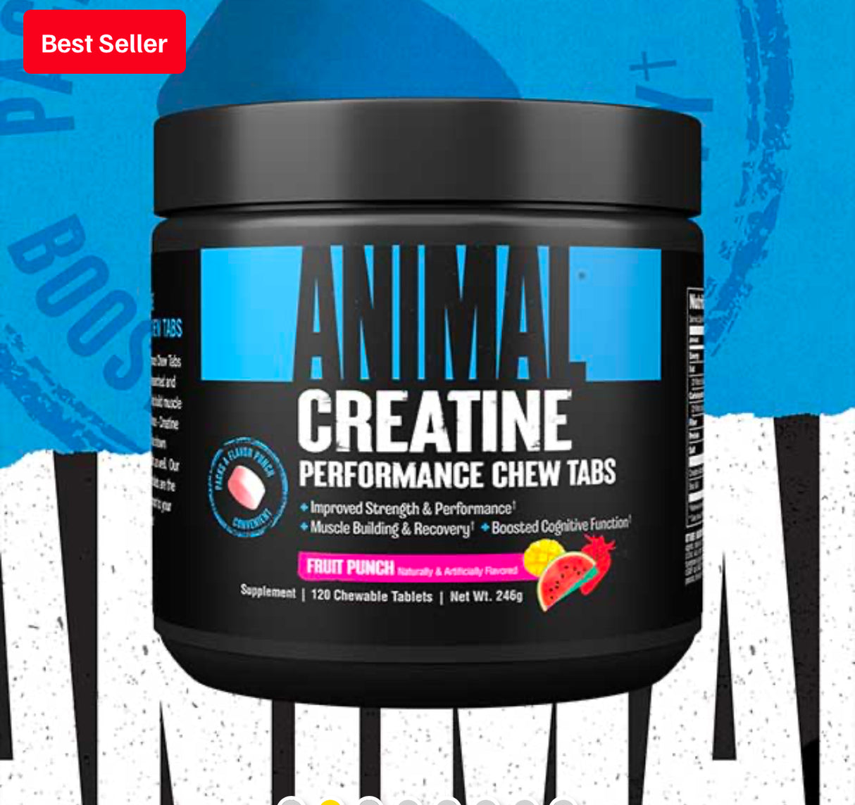 Animal Creatine Chew Tabs