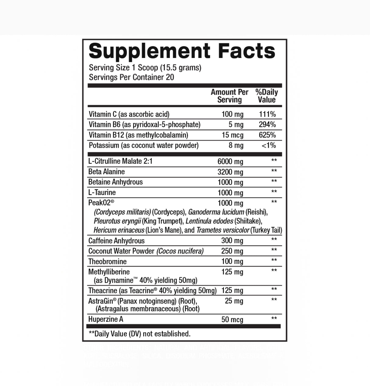 Wheels Pre-Workout