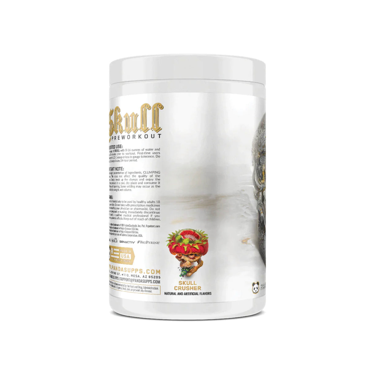 Skull, Panda Supps Pre-Workout