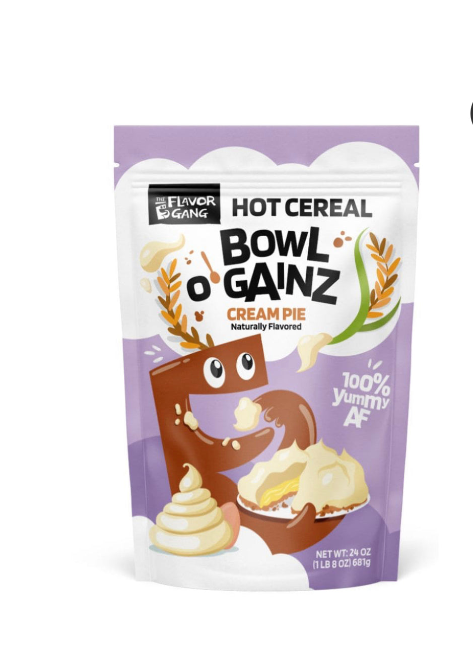 Bowl of Gainz Cream Pie