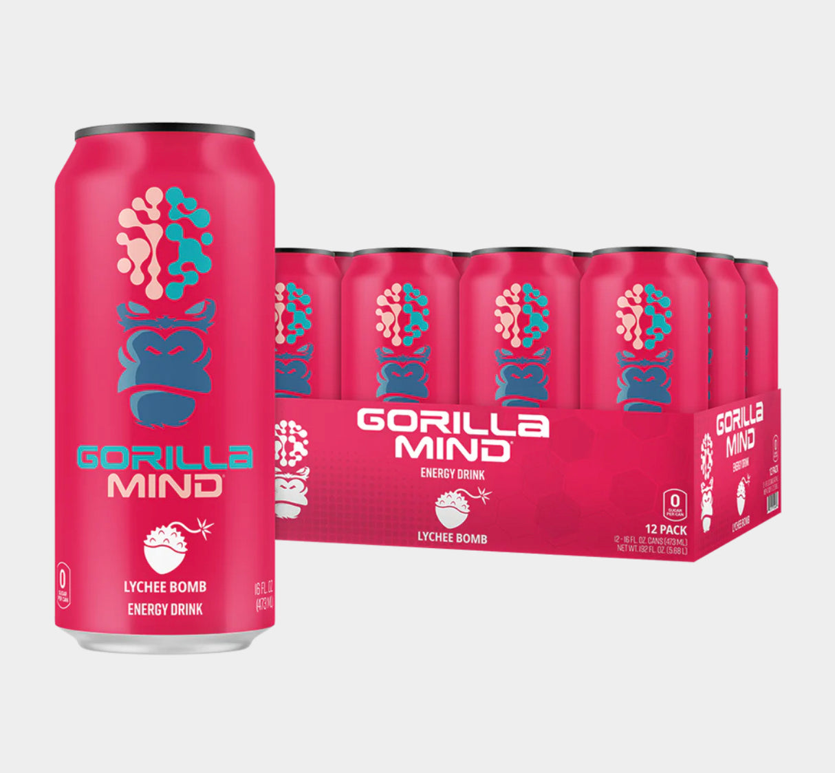 Gorilla Mind Energy single can