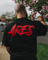 Ares Black Oversized Tee