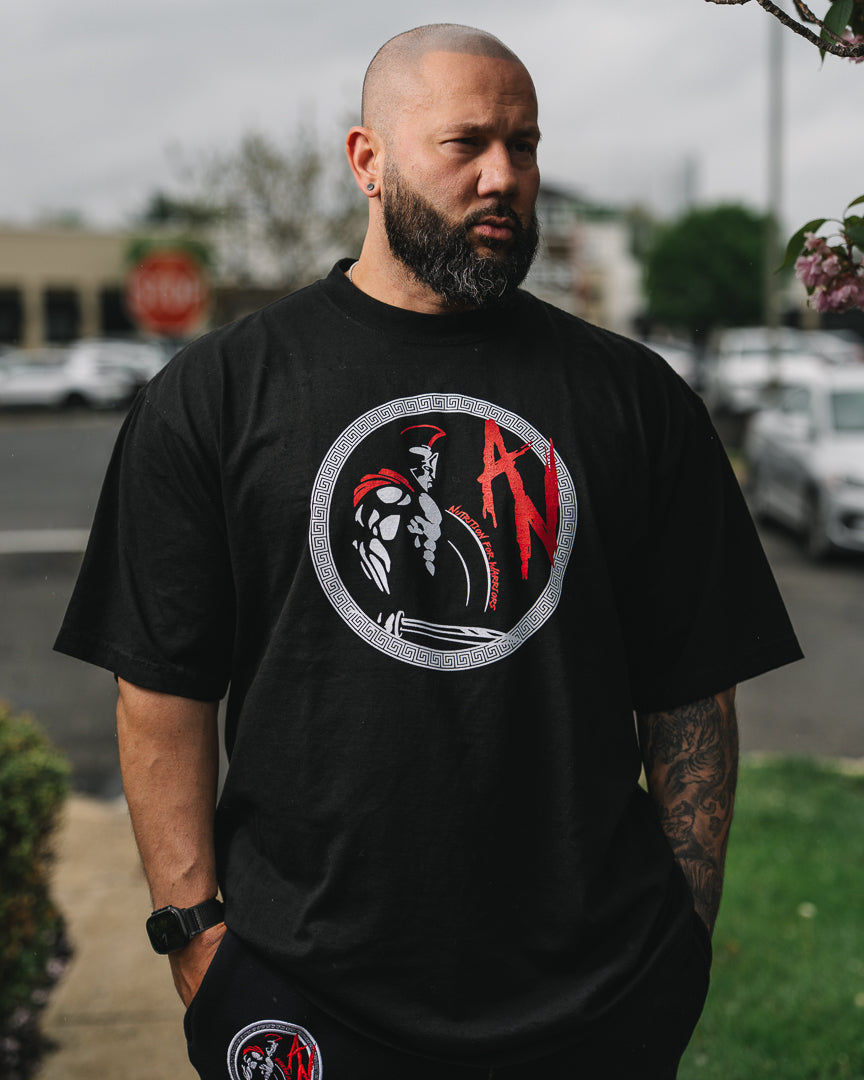 Ares Black Oversized Tee
