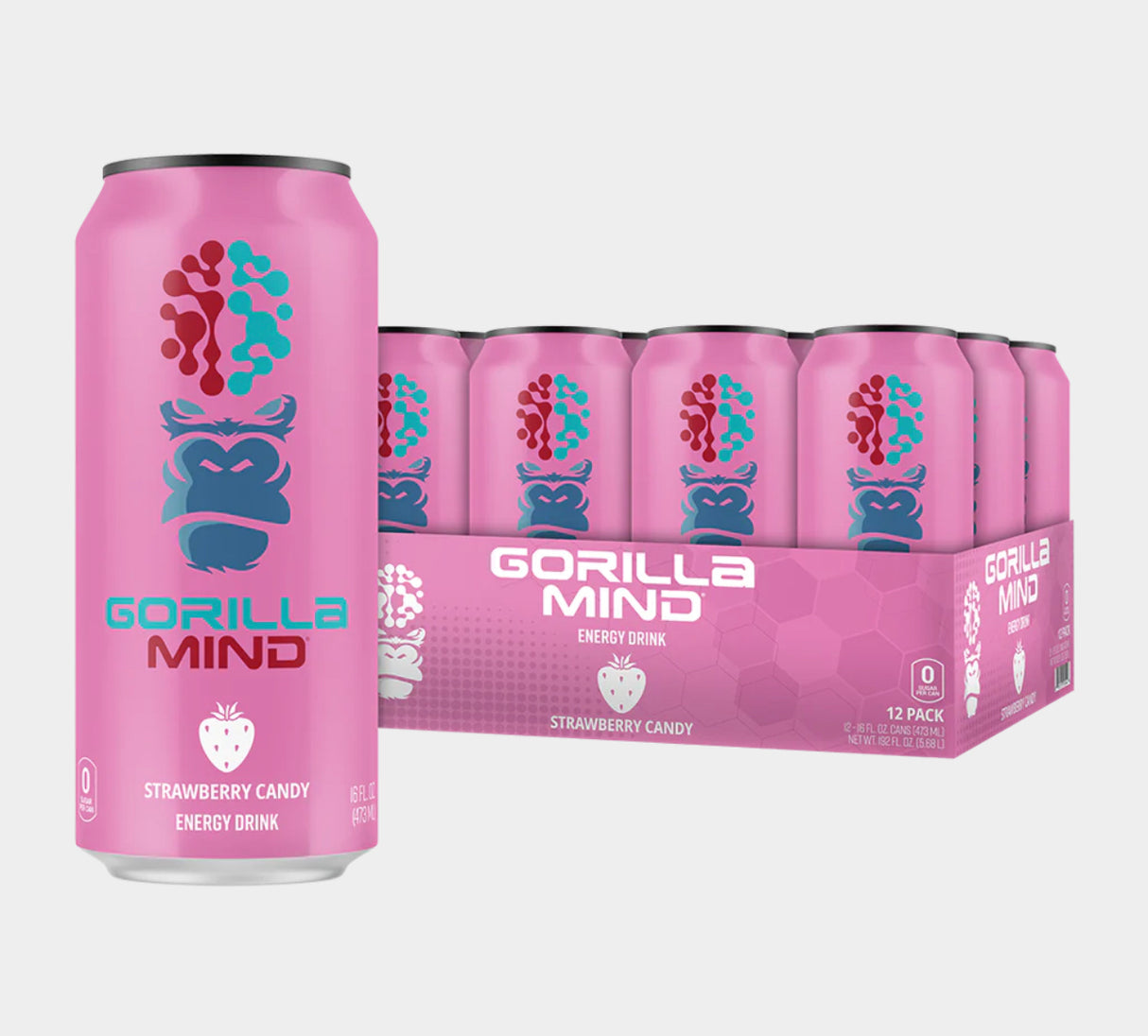 Gorilla Mind Energy single can