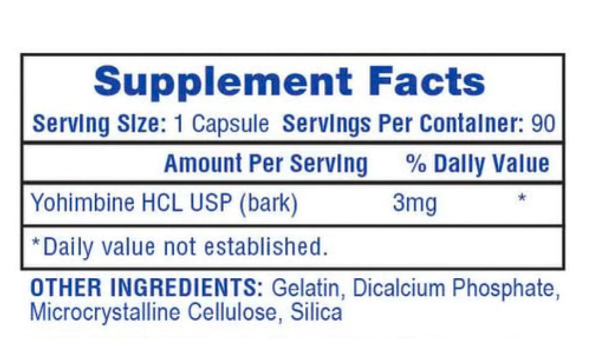 Yohimbine HCL