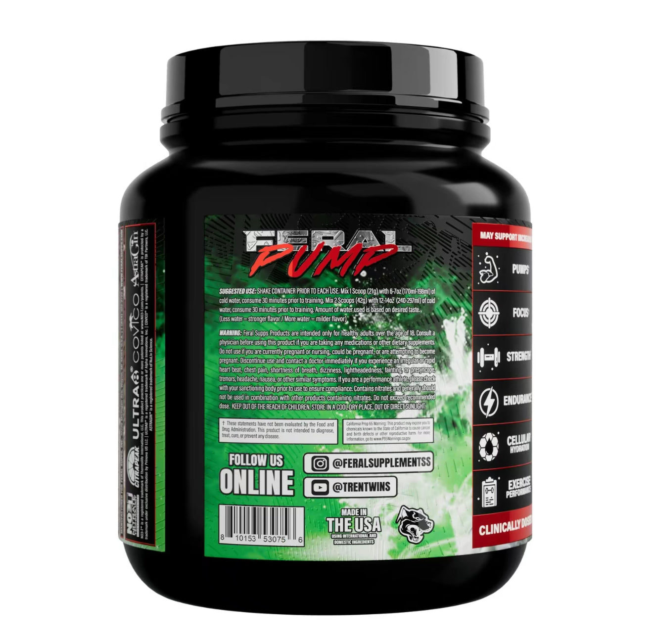 プロテイン FIRA MUSCLE SUPPLEEMENT Feral Pump – Ares Nutrition NJ