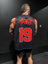 Ares Black Basketball Jersey