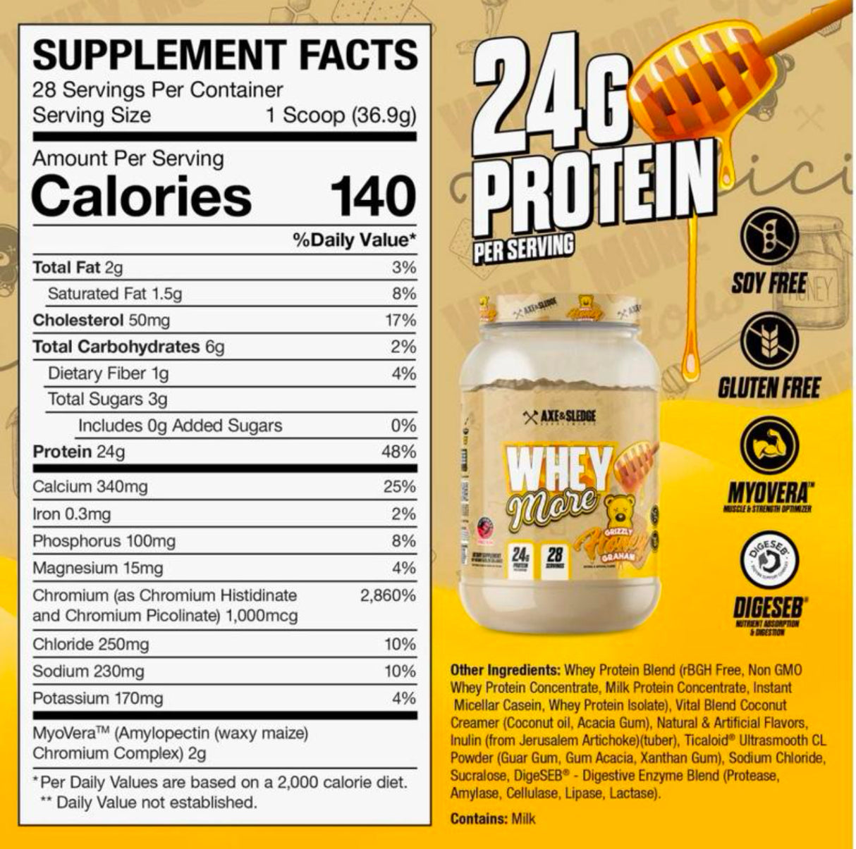 Whey More Axe & Sledge