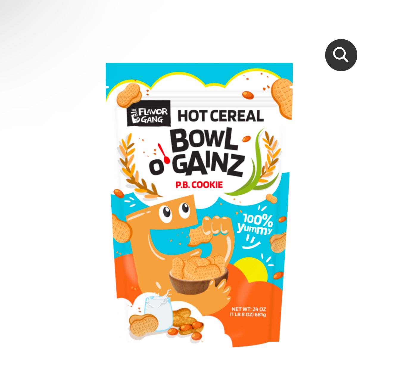 Bowl O Gainz Peanut Butter Cookie – Ares Nutrition NJ