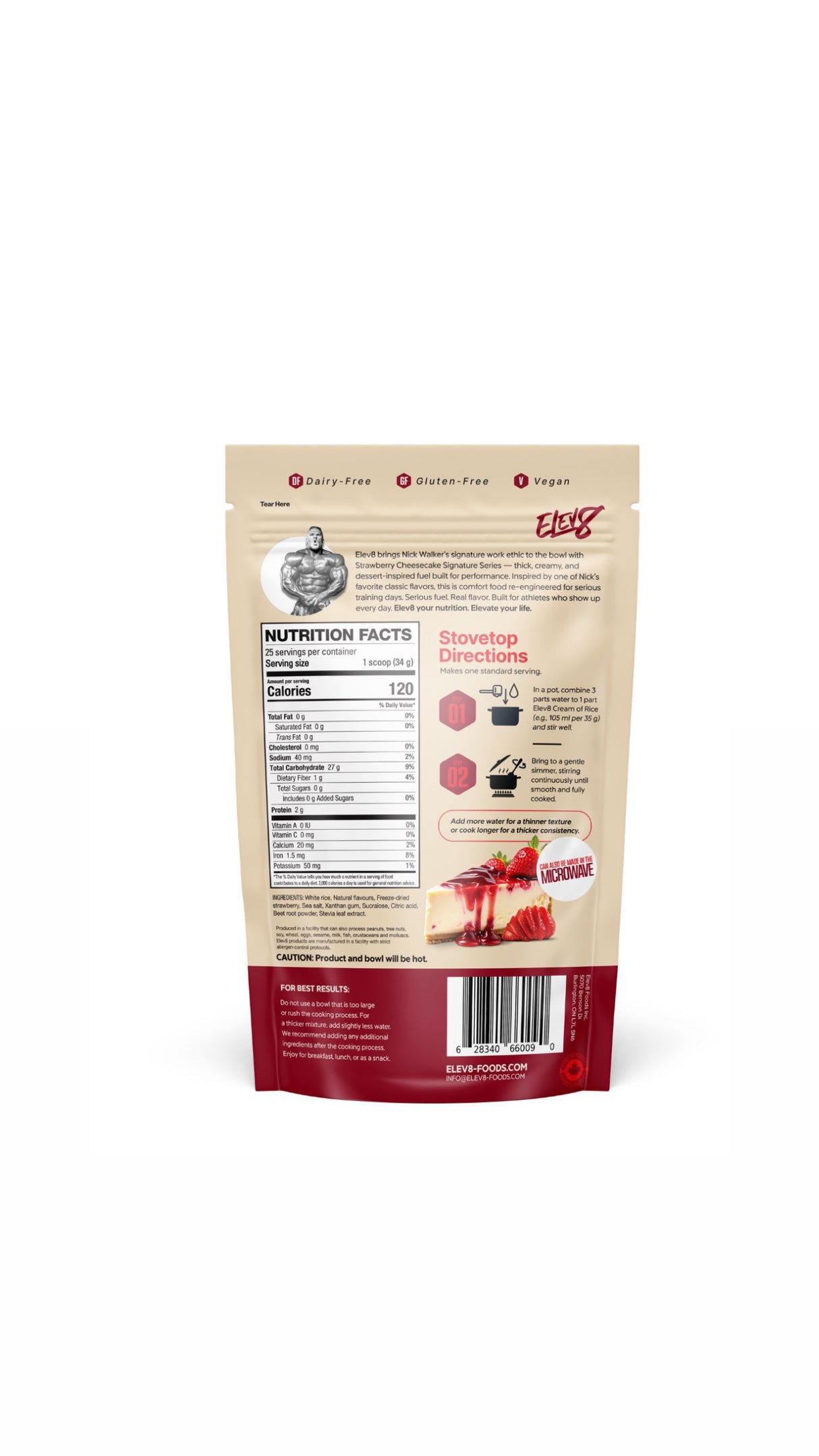 Elev8 Strawberry Shortcake