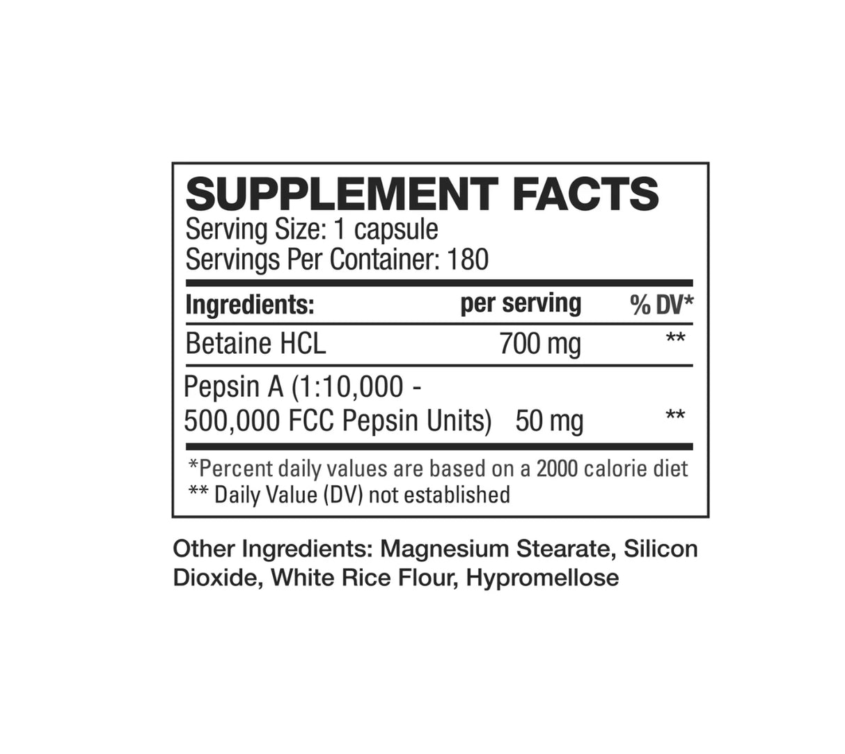 Betaine HCL