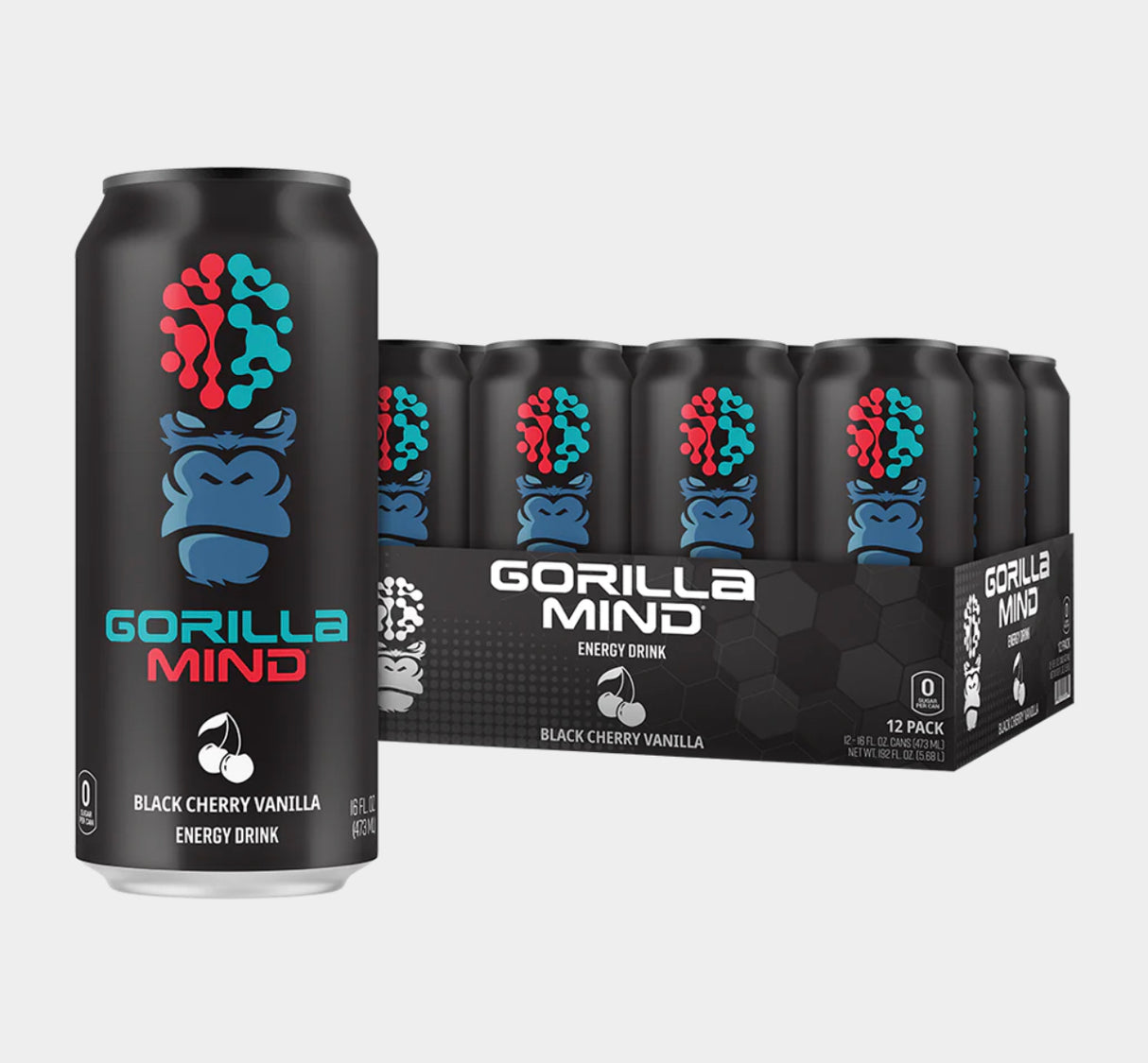 Gorilla Mind Energy single can