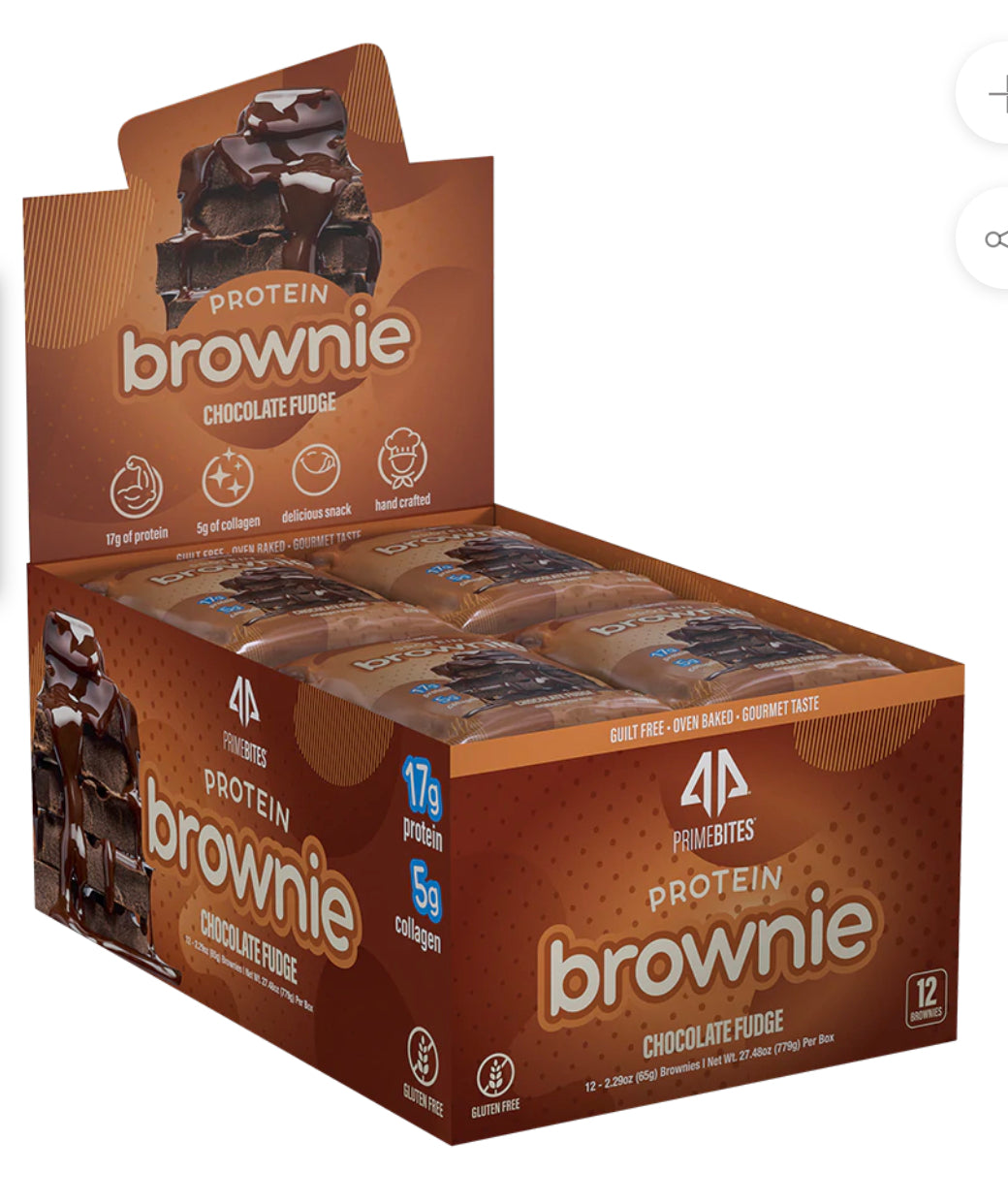 AP Primebites Protein Brownies (box)