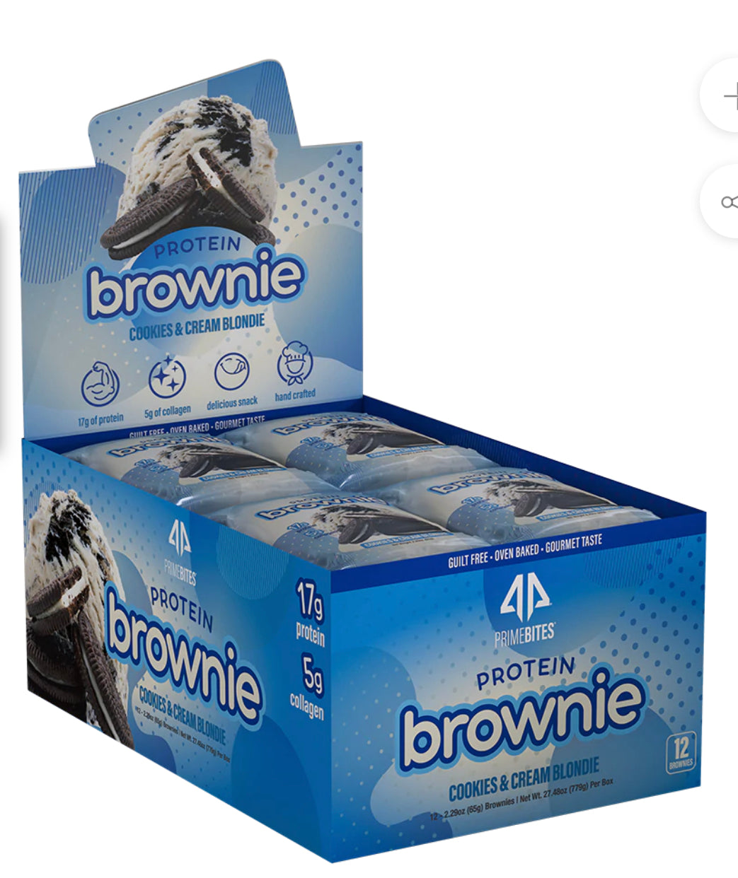 AP Primebites Protein Brownies (box)