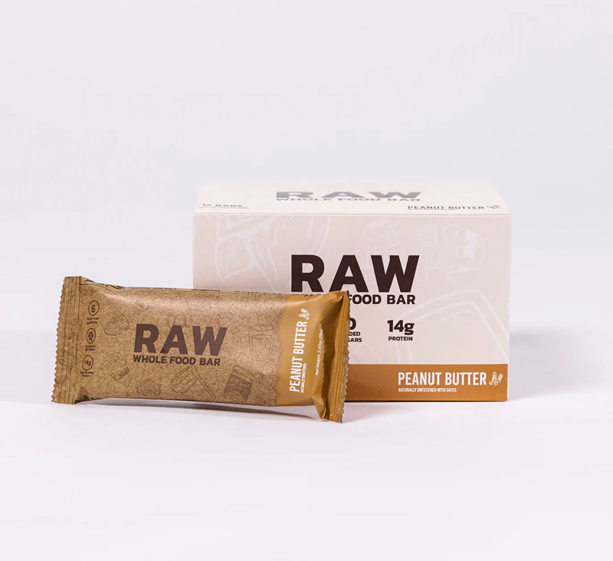 Raw Whole Food Bar (case)