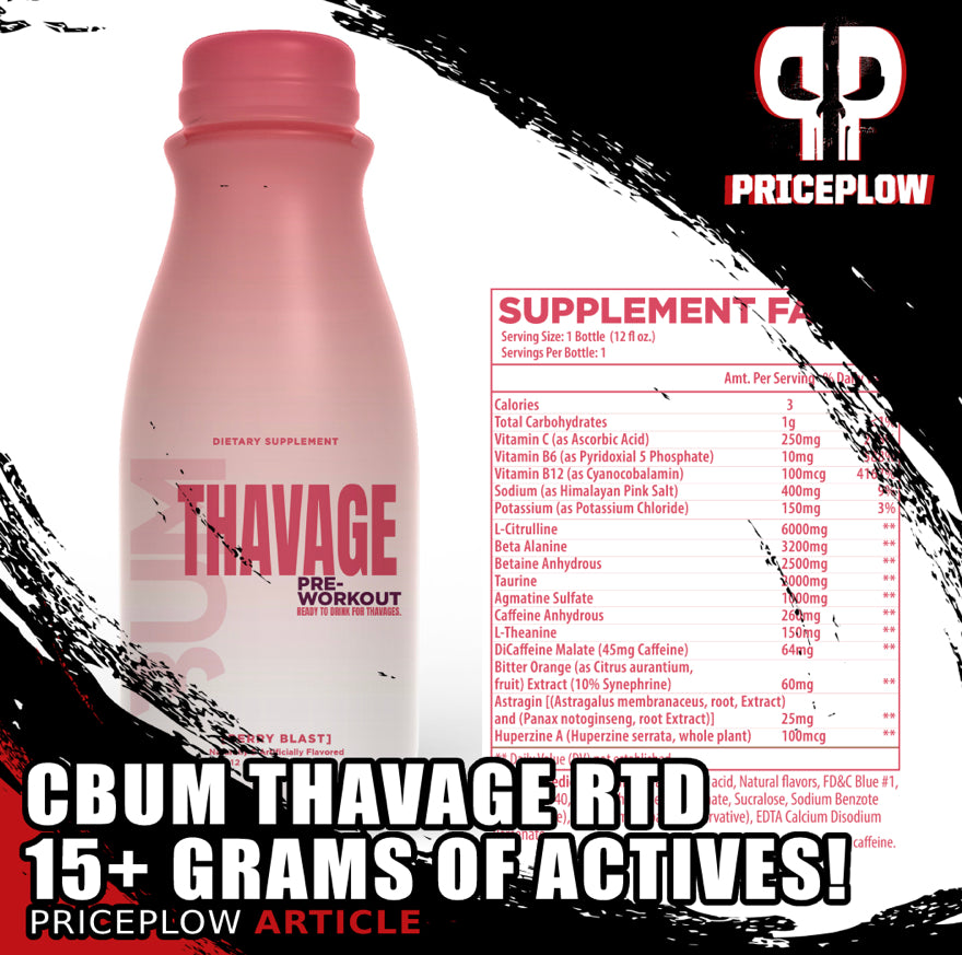 Thavage RTD Berry Blast