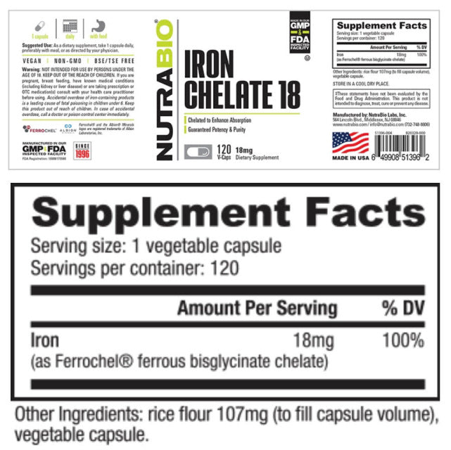 Iron Chelate 18